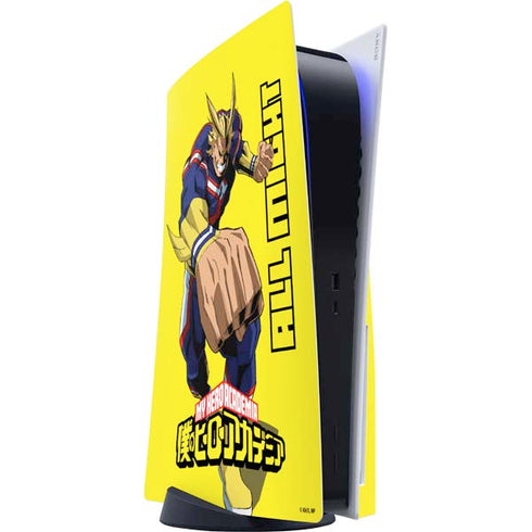 My Hero Academia All Might Season 5 PS5 Console Skin